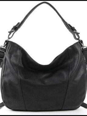 TANTOMI Women's Large Hobo Bag Crossbody Shoulder Handbag Semi-PU Leather